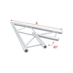 Showtec Corner 45 horizontal